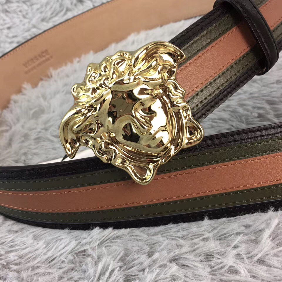 Versace Belts, 100% calfskin