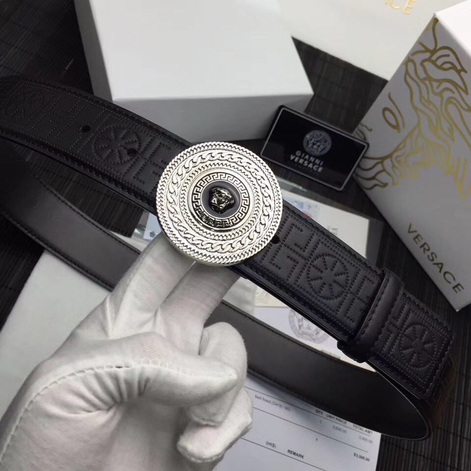 Versace Belts, 100% calfskin