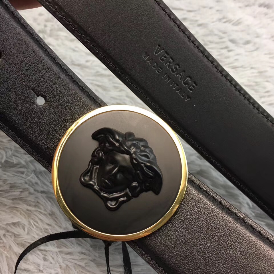 Versace Belts, 100% calfskin