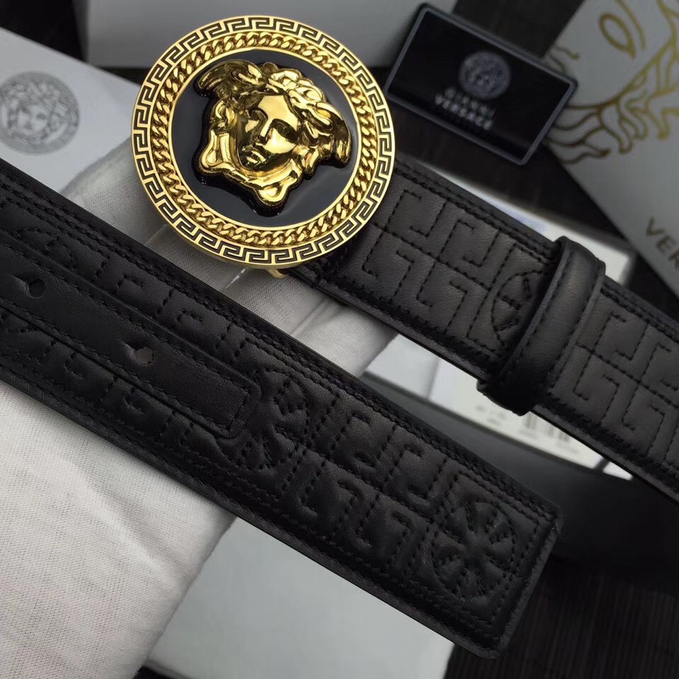 Versace Belts, 100% calfskin