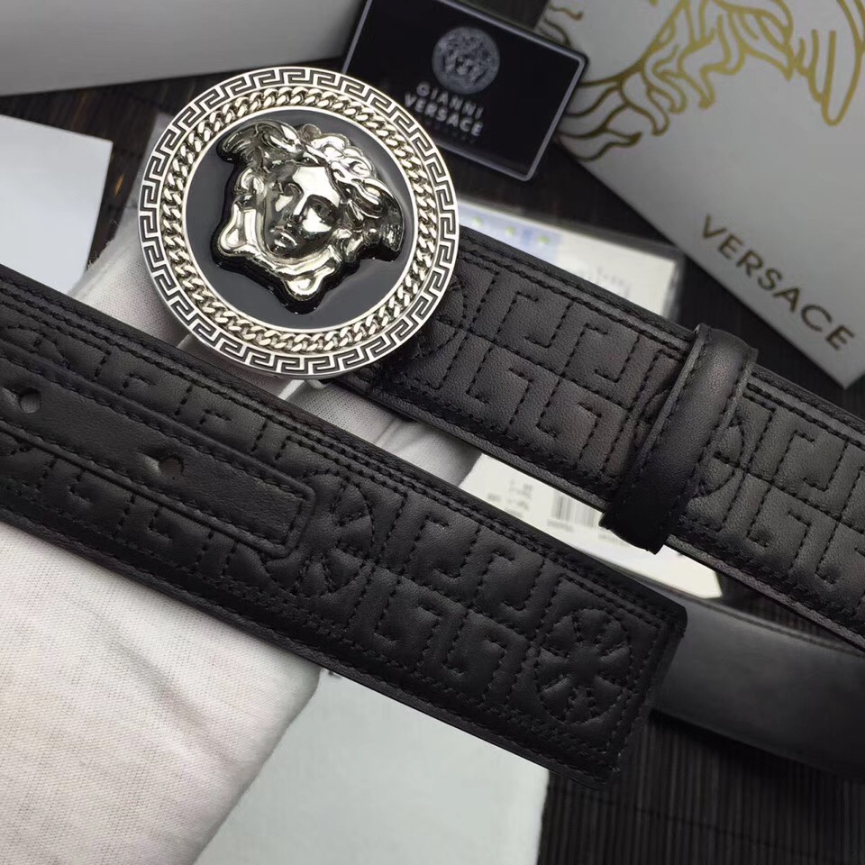Versace Belts, 100% calfskin