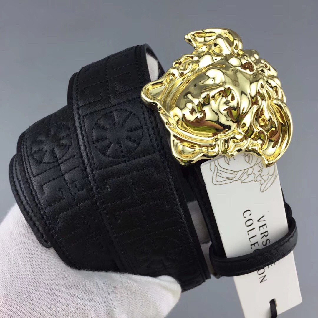 Versace Belts, 100% calfskin