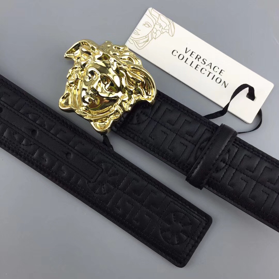 Versace Belts, 100% calfskin
