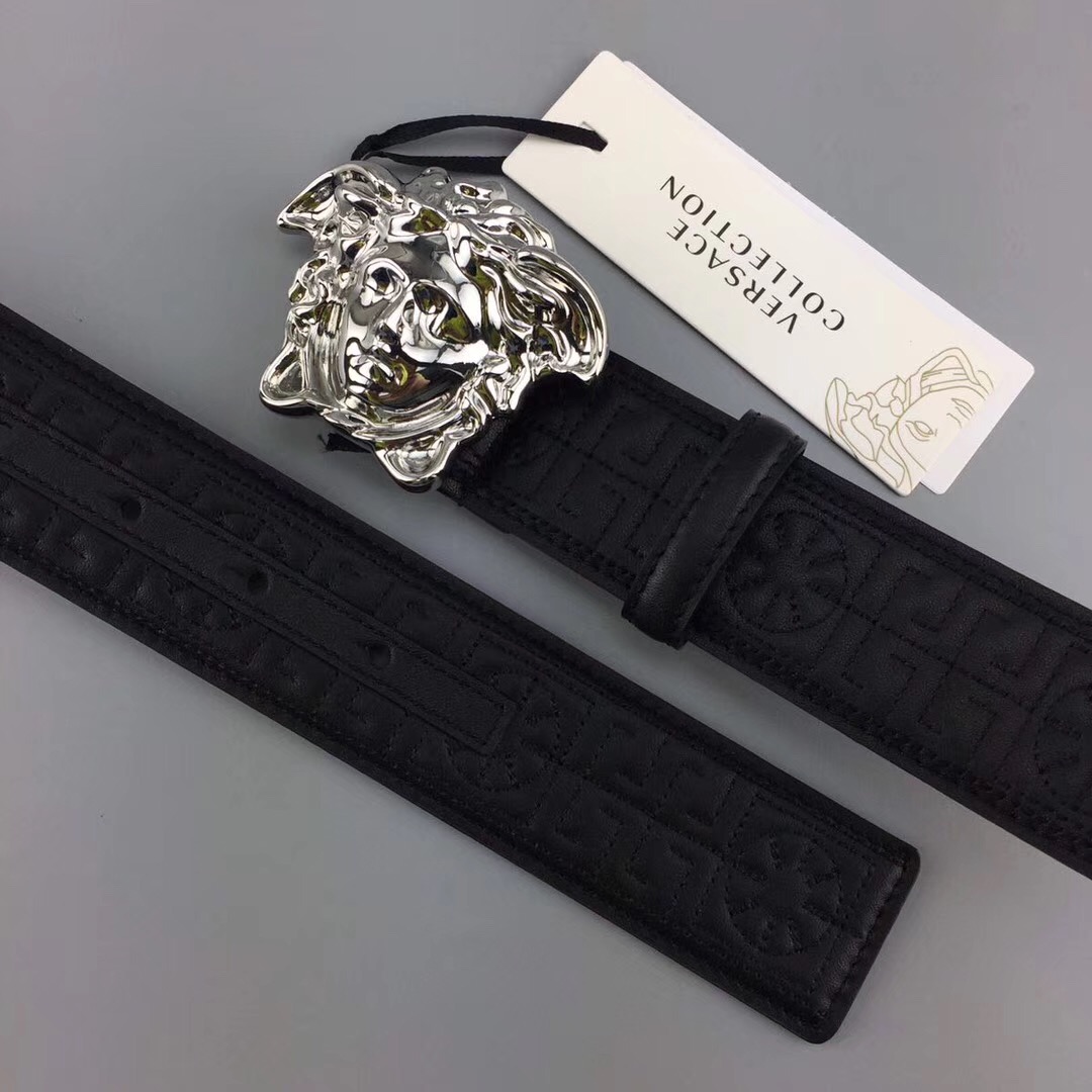 Versace Belts, 100% calfskin