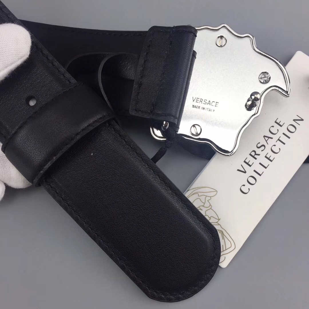 Versace Belts, 100% calfskin