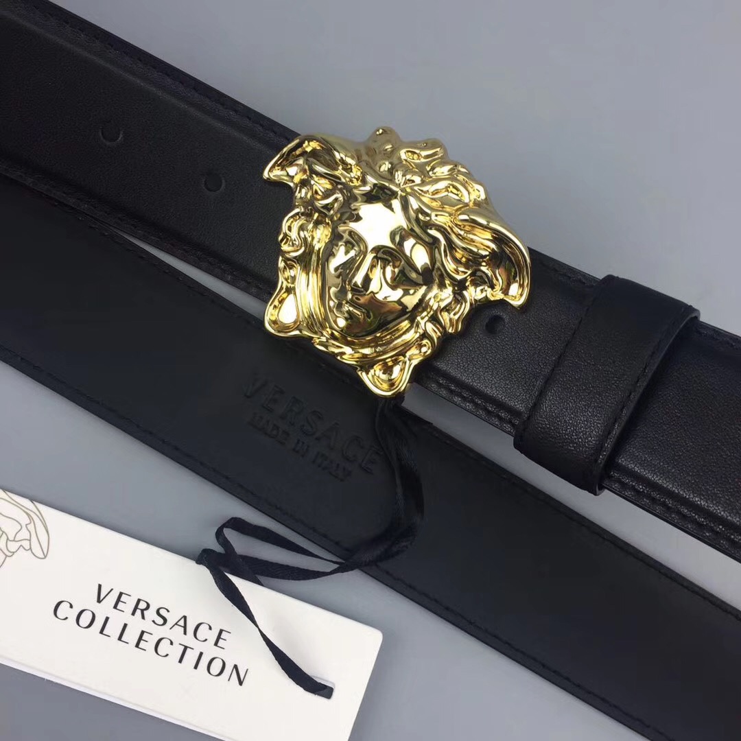 Versace Belts, 100% calfskin