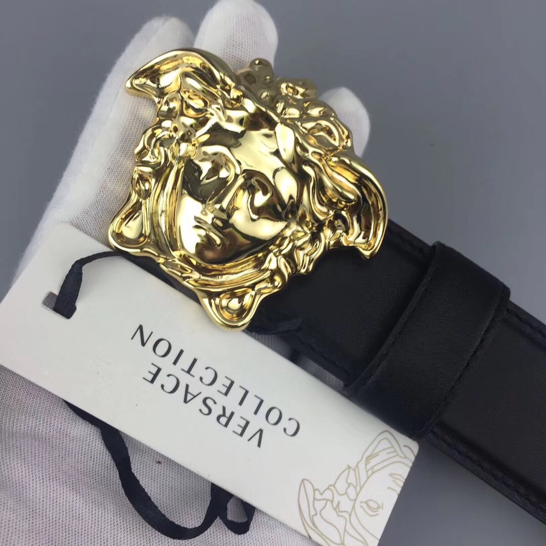 Versace Belts, 100% calfskin