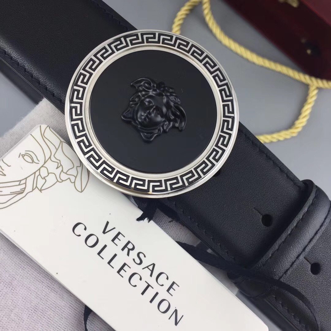 Versace Belts, 100% calfskin