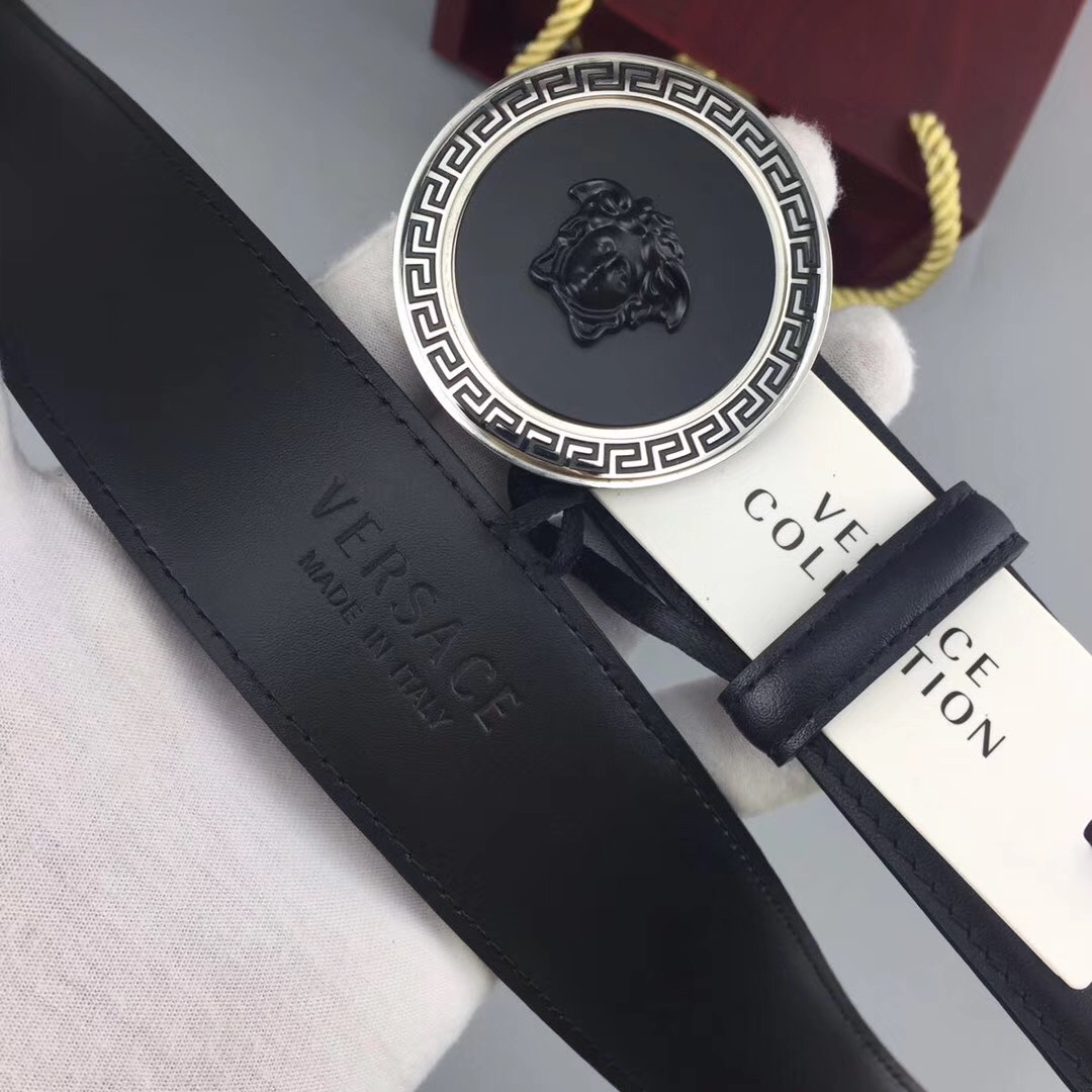 Versace Belts, 100% calfskin