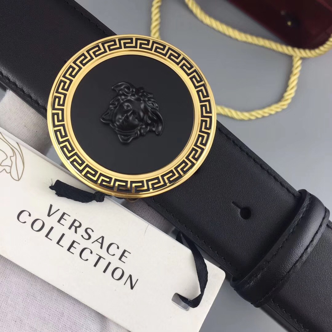 Versace Belts, 100% calfskin