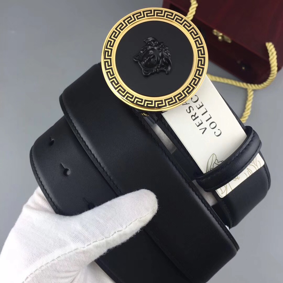 Versace Belts, 100% calfskin