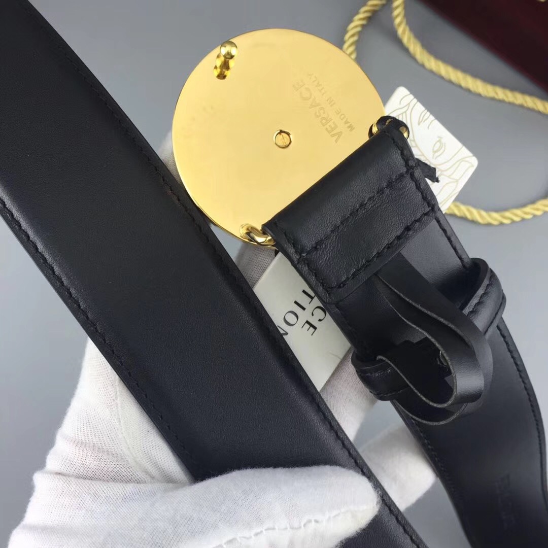 Versace Belts, 100% calfskin