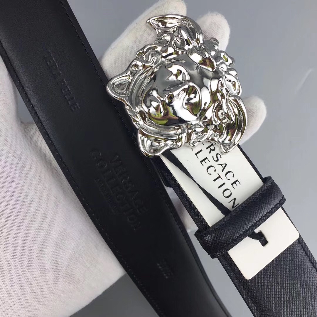 Versace Belts, 100% calfskin