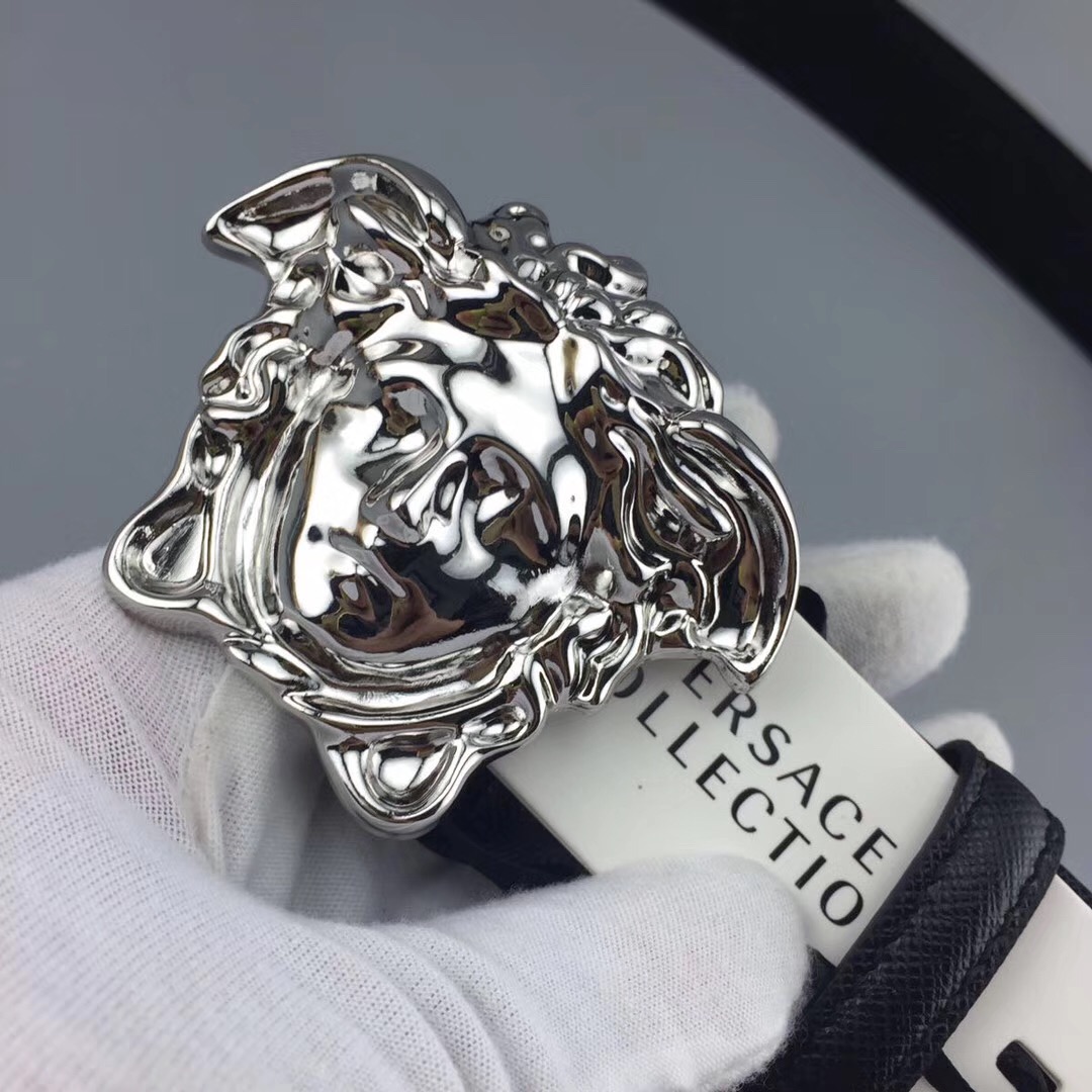 Versace Belts, 100% calfskin