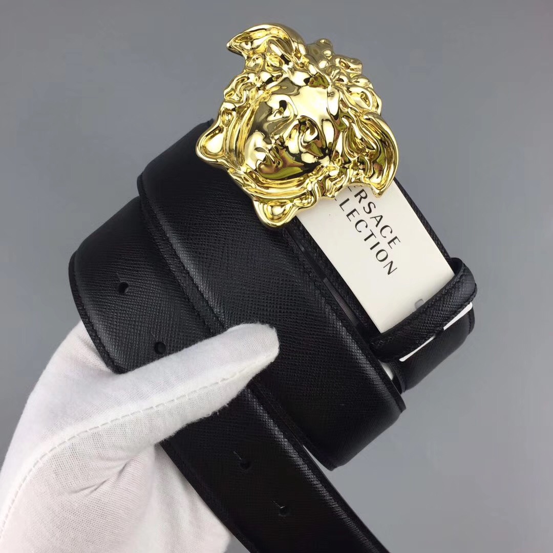 Versace Belts, 100% calfskin