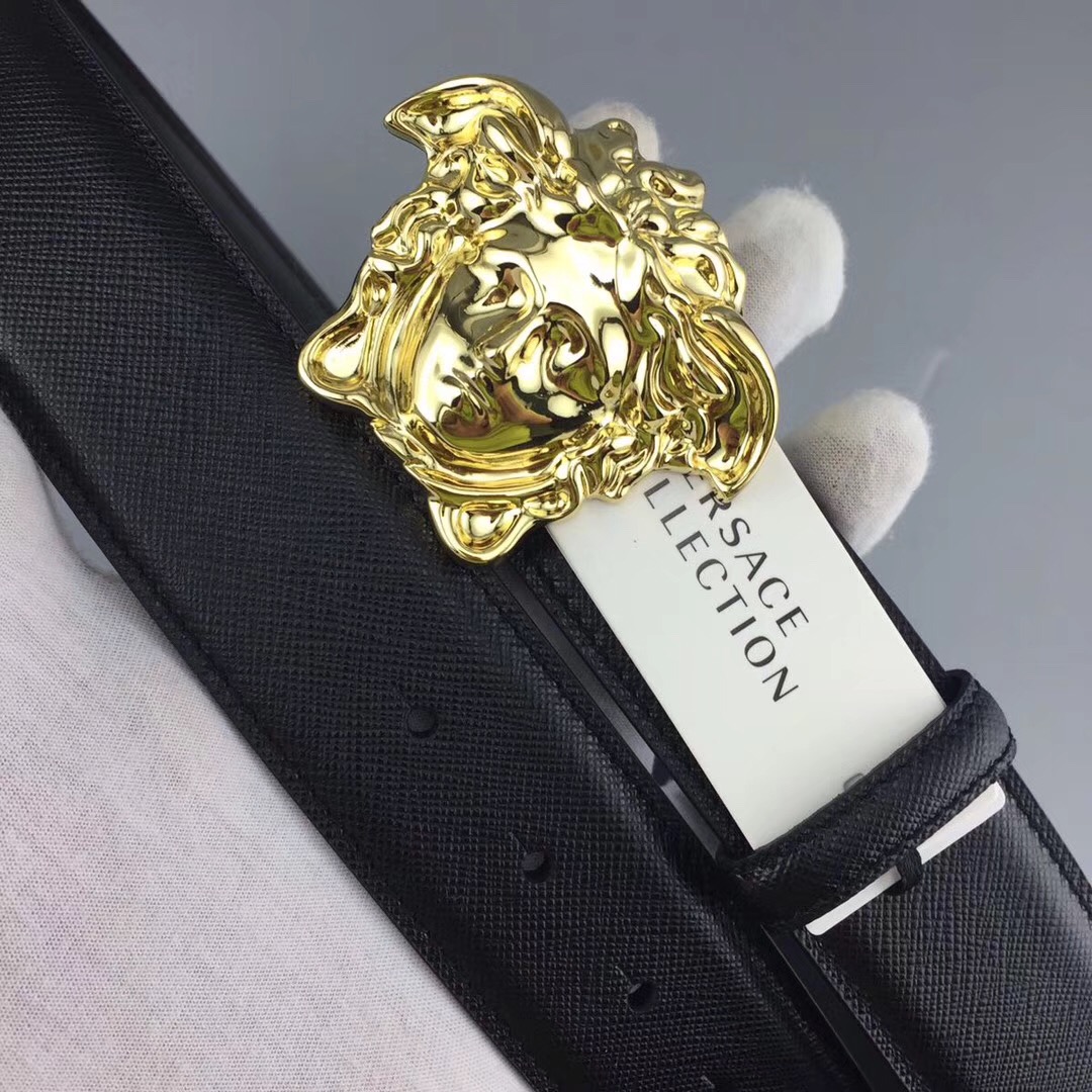 Versace Belts, 100% calfskin