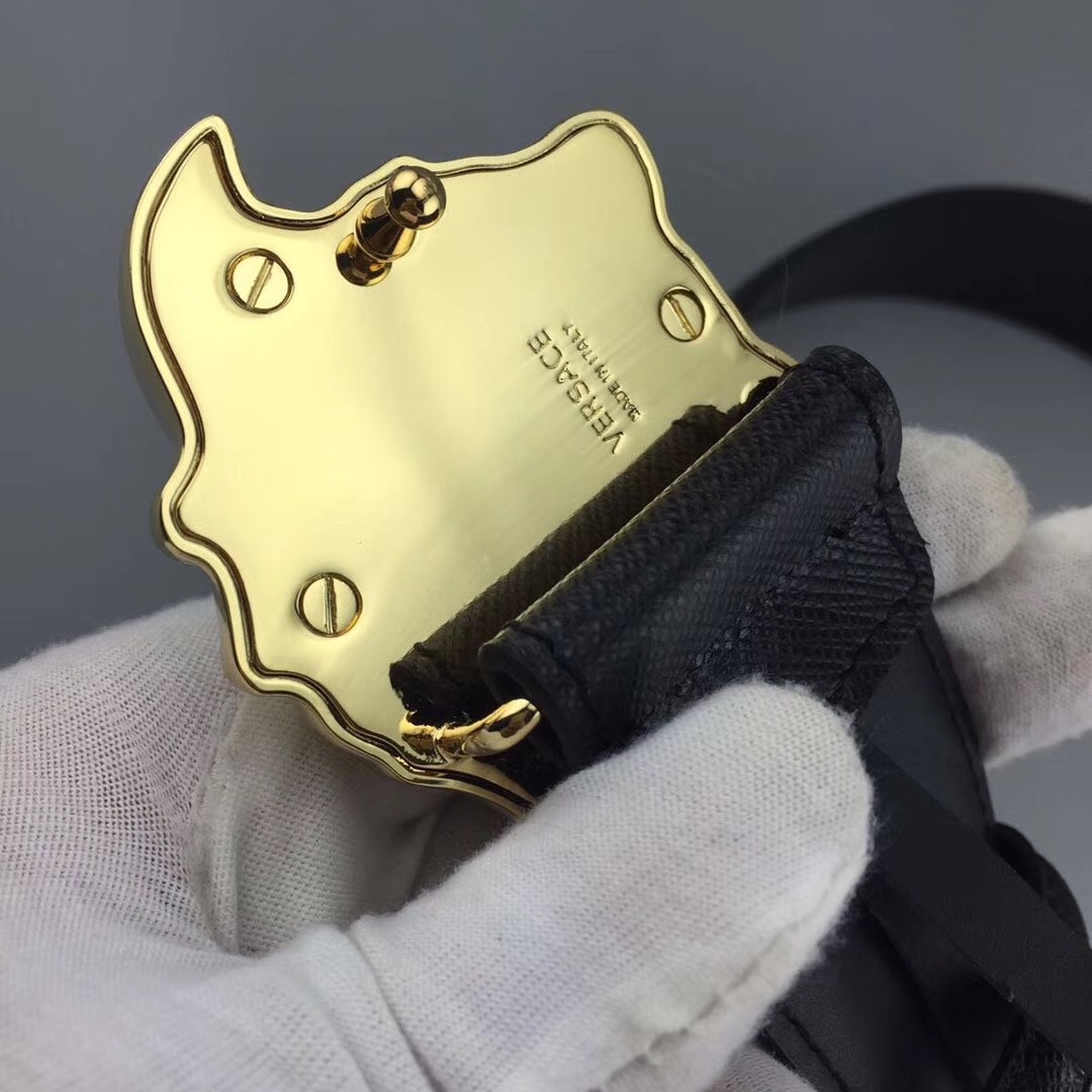 Versace Belts, 100% calfskin