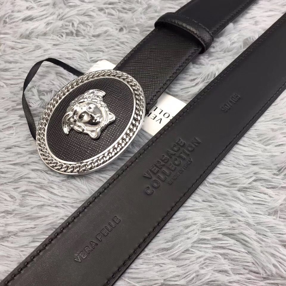 Versace Belts, 100% calfskin
