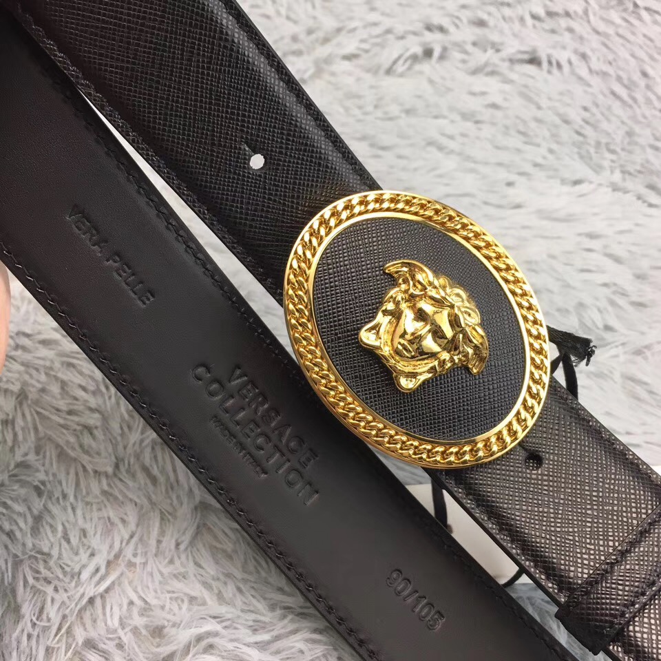 Versace Belts, 100% calfskin