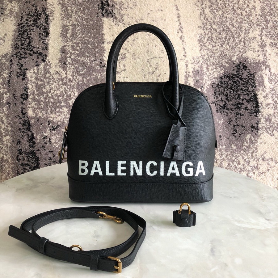 Ville Top Handle S, Balenciaga Handbags Small printed hand drawn Balenciaga logo calfskin bag