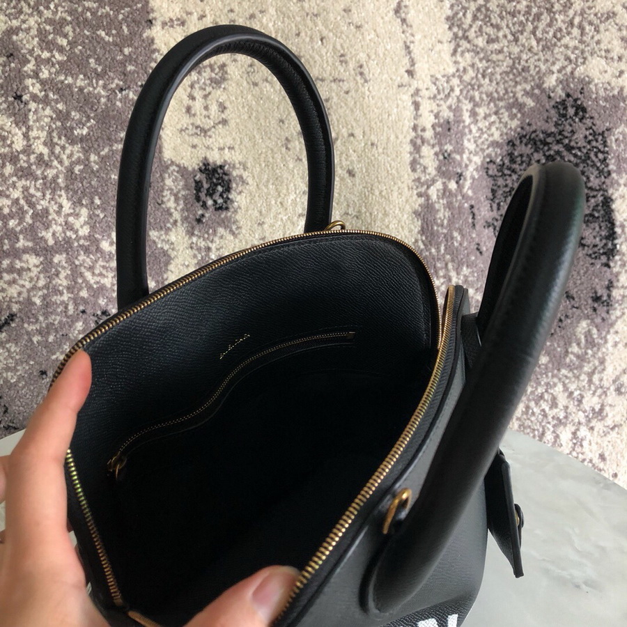 Ville Top Handle S, Balenciaga Handbags Small printed hand drawn Balenciaga logo calfskin bag