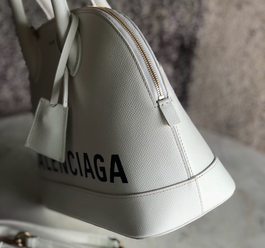Ville Top Handle S, Balenciaga Handbags Small printed hand drawn Balenciaga logo calfskin bag