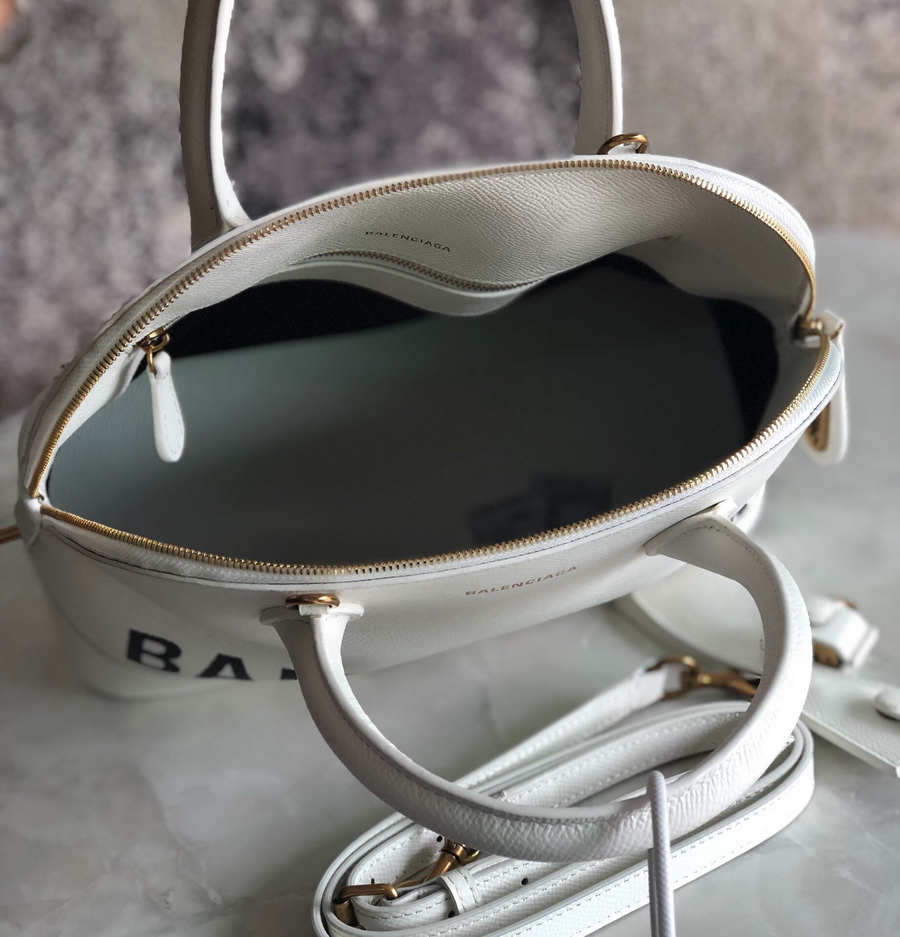 Ville Top Handle S, Balenciaga Handbags Small printed hand drawn Balenciaga logo calfskin bag
