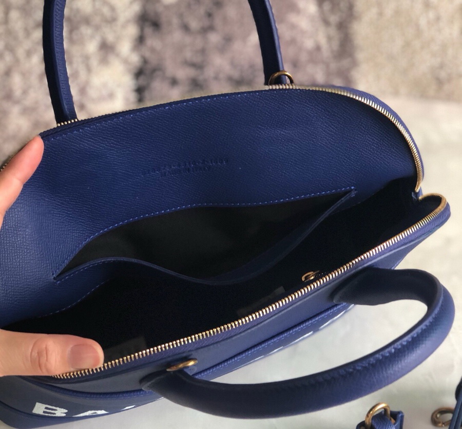 Ville Top Handle S, Balenciaga Handbags Small printed hand drawn Balenciaga logo calfskin bag