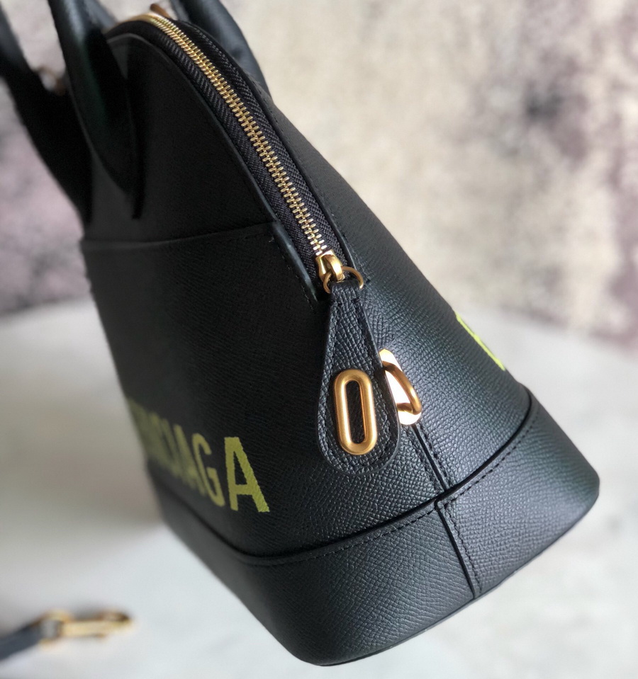 Ville Top Handle S, Balenciaga Handbags Small printed hand drawn Balenciaga logo calfskin bag