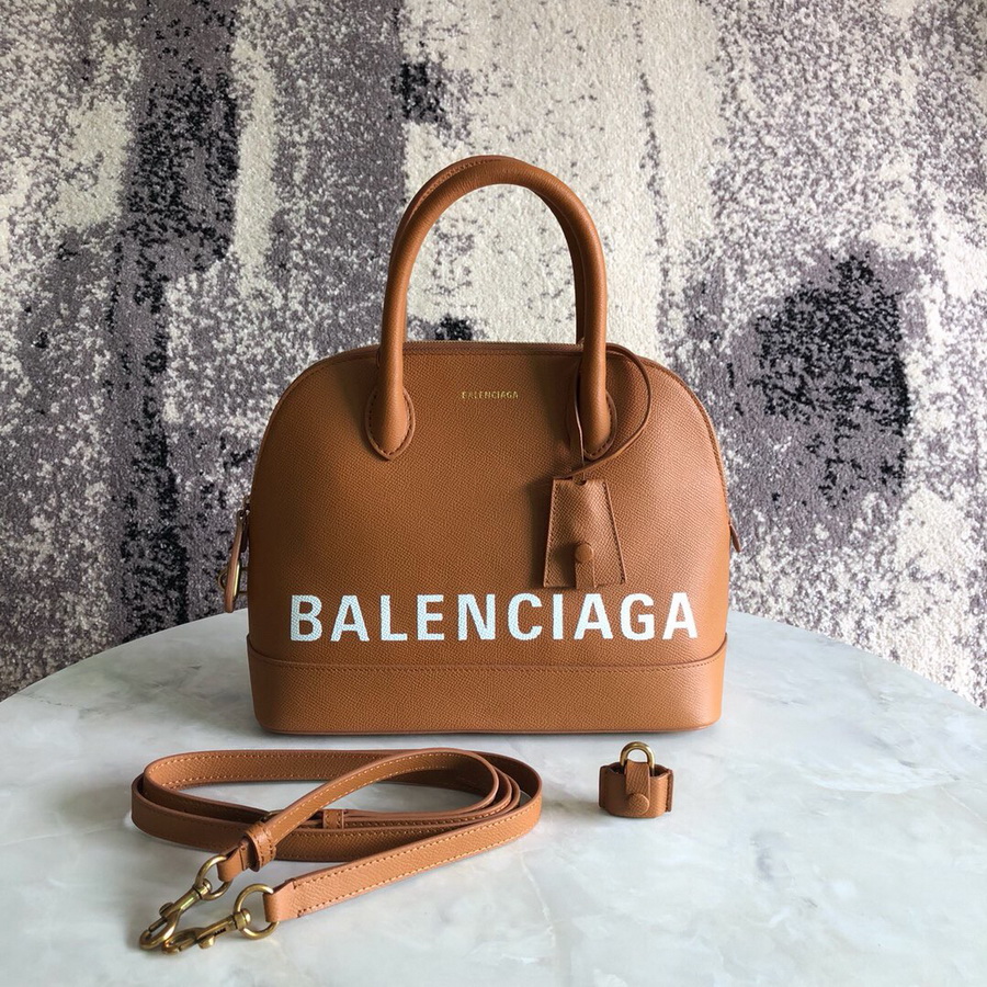 Ville Top Handle S, Balenciaga Handbags Small printed hand drawn Balenciaga logo calfskin bag