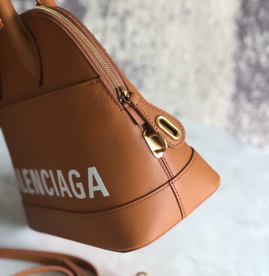 Ville Top Handle S, Balenciaga Handbags Small printed hand drawn Balenciaga logo calfskin bag
