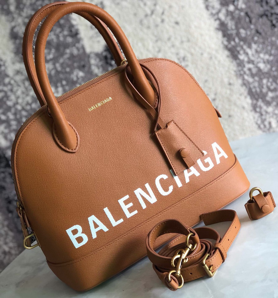Ville Top Handle S, Balenciaga Handbags Small printed hand drawn Balenciaga logo calfskin bag