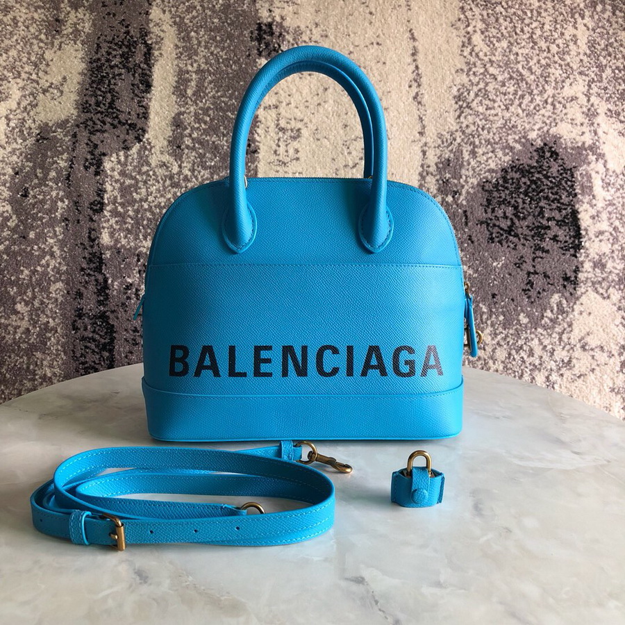 Ville Top Handle S, Balenciaga Handbags Small printed hand drawn Balenciaga logo calfskin bag