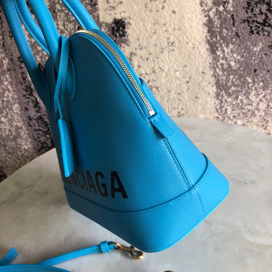 Ville Top Handle S, Balenciaga Handbags Small printed hand drawn Balenciaga logo calfskin bag