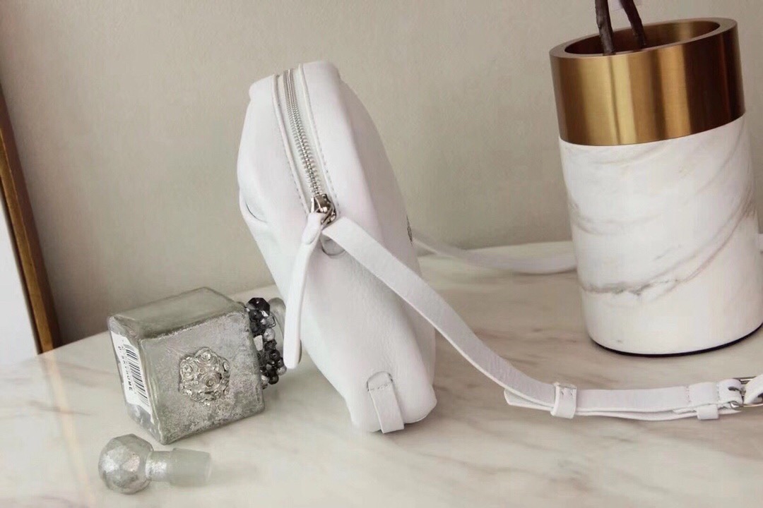 EVERYDAY CAMERA BAG XS, Small calfskin bag with Balenciaga logo