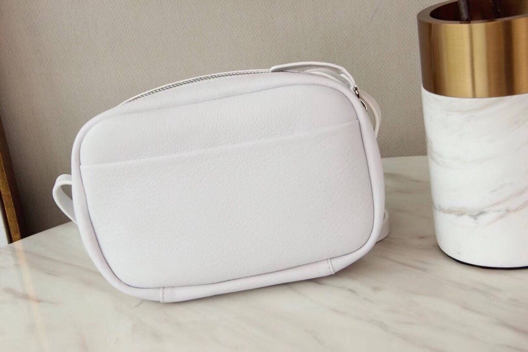 EVERYDAY CAMERA BAG XS, Small calfskin bag with Balenciaga logo
