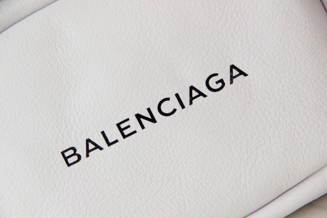EVERYDAY CAMERA BAG S, calfskin bag with Balenciaga logo