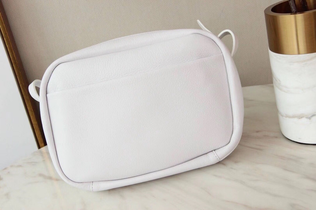 EVERYDAY CAMERA BAG S, calfskin bag with Balenciaga logo