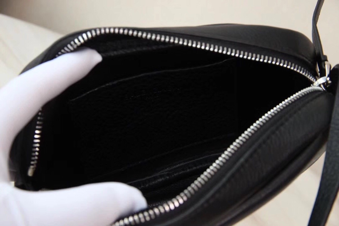 EVERYDAY CAMERA BAG XS, Small calfskin bag with Balenciaga logo
