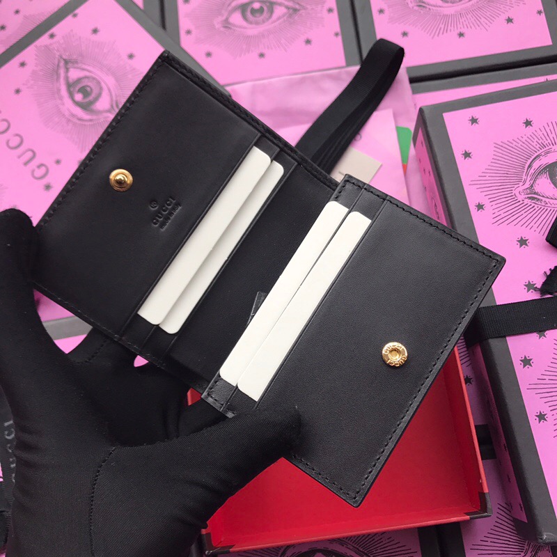 ‎508757 GG Supreme bees card case Women's Wallets & Small Accessories