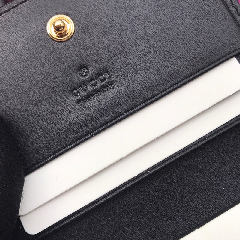 ‎508757 GG Supreme bees card case Women's Wallets & Small Accessories