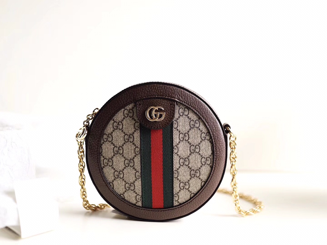 ‎550618, Ophidia mini GG round shoulder bag
