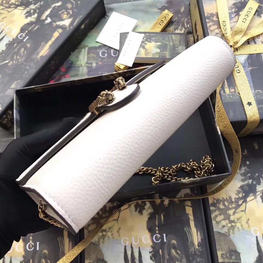 516931, Gucci Dionysus Leather mini chain bag