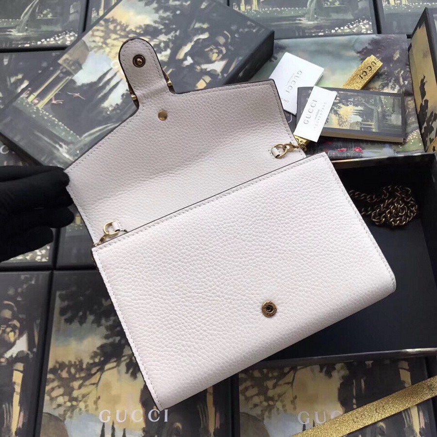 516931, Gucci Dionysus Leather mini chain bag