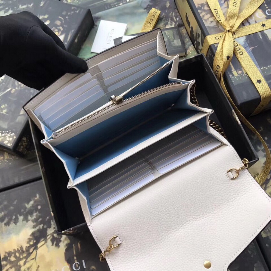 516931, Gucci Dionysus Leather mini chain bag
