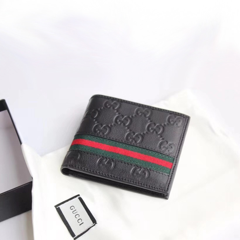 Gucci Signature Web wallet for Men