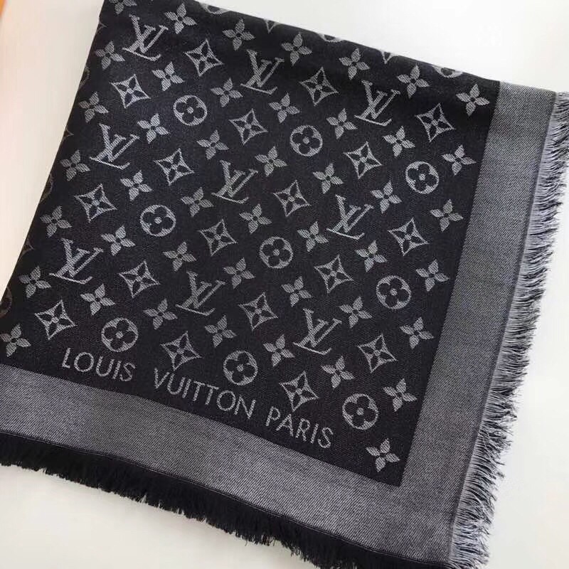 MONOGRAM SQUARE, LOUIS VUITTON LV SHAWL