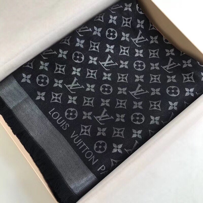 MONOGRAM SQUARE, LOUIS VUITTON LV SHAWL