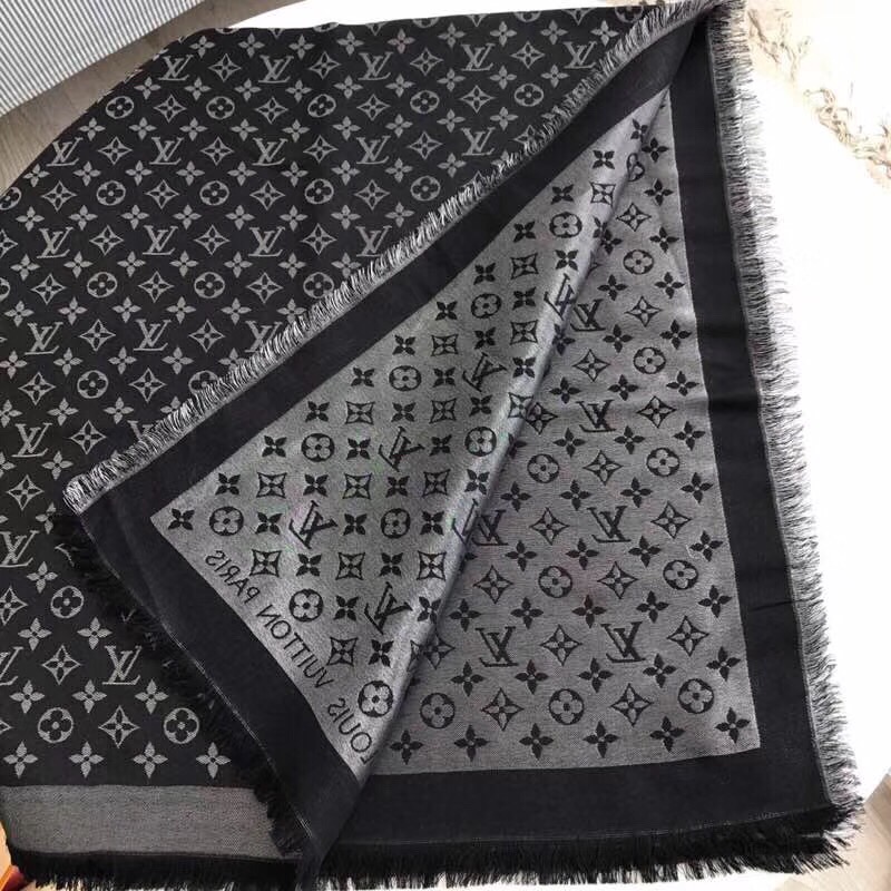 MONOGRAM SQUARE, LOUIS VUITTON LV SHAWL