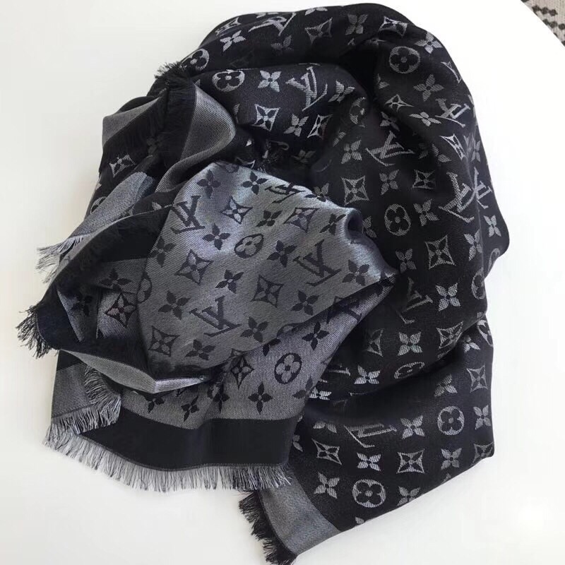 MONOGRAM SQUARE, LOUIS VUITTON LV SHAWL